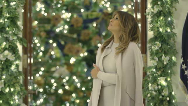Melania Trump przygotowała Biały Dom na mikołajki i Boże Narodzenie 