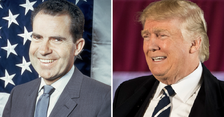 Kto wypowiedział te mocne słowa? Nixon czy Trump?