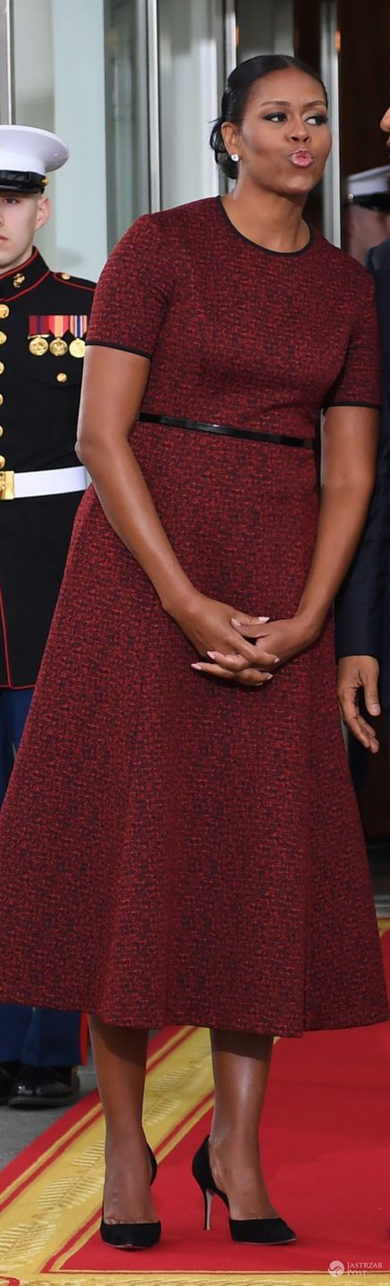 Michelle Obama - zaprzysiężenie Donalda Trumpa