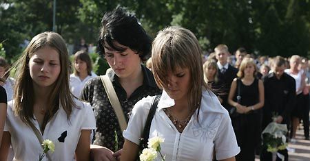 Mieszkańcy Wielunia pożegnali zamordowaną uczennicę