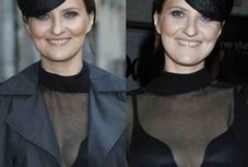 Kuna odważnie pokazuje stanik