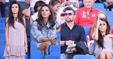 Sara Boruc i Natalia Siwiec kibicowały na meczu Polska - Litwa. Która lepiej wyglądała?