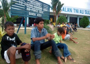 Handel dziećmi - kolejna plaga po tsunami