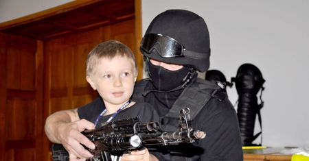 6-letni Adaś został policjantem