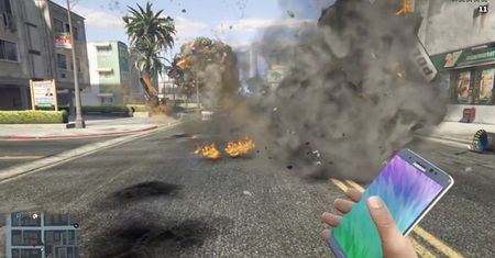 Bomba przypominająca Samsunga w GTA to dobry żart? Na pewno nie dla Samsunga