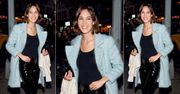 LOOK OF THE DAY: Alexa Chung w spodniach Saint Laurent