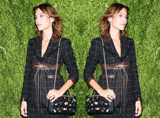 LOOK OF THE DAY: Alexa Chung w stylizacji Chanel