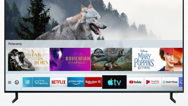 Telewizory Samsung z AirPlay2 i Apple TV