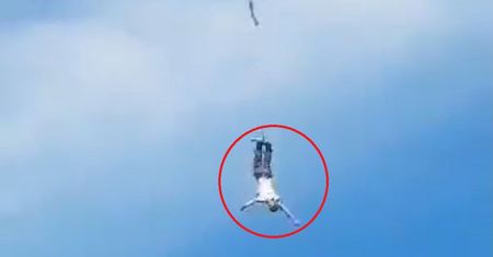 Gdynia. Mrożący krew w żyłach wypadek podczas skoku na bungee