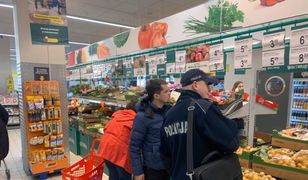 Policja w Biedronce. Sieć odpowiada