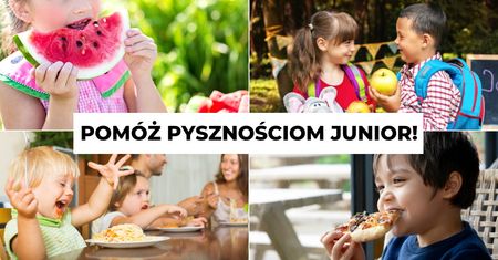 Pomóż Pysznościom Junior! Odpowiedz na 11 krótkich pytań o żywienie Twojego dziecka