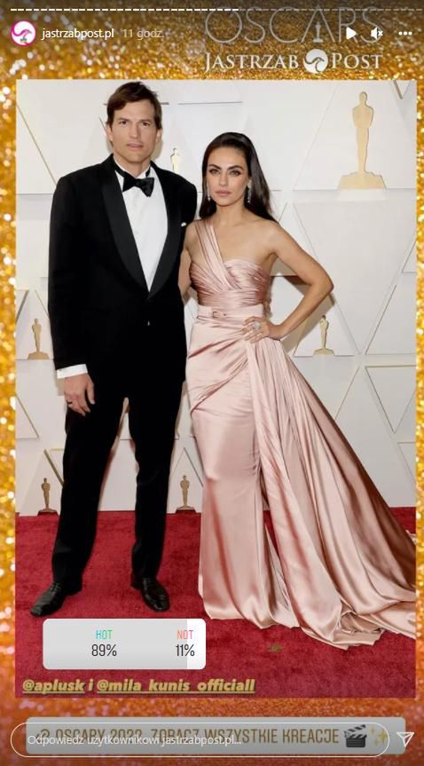 Ashton Kutcher i Mila Kunis. Jak poradzili sobie w sondzie? Oscary 2022