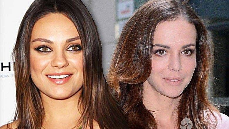 Anna Wendzikowska i Mila Kunis
