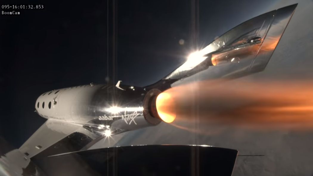 Supersoniczny statek kosmiczny VSS Unity przeszedł udany test. Osiągnął prędkość 2000 km/h