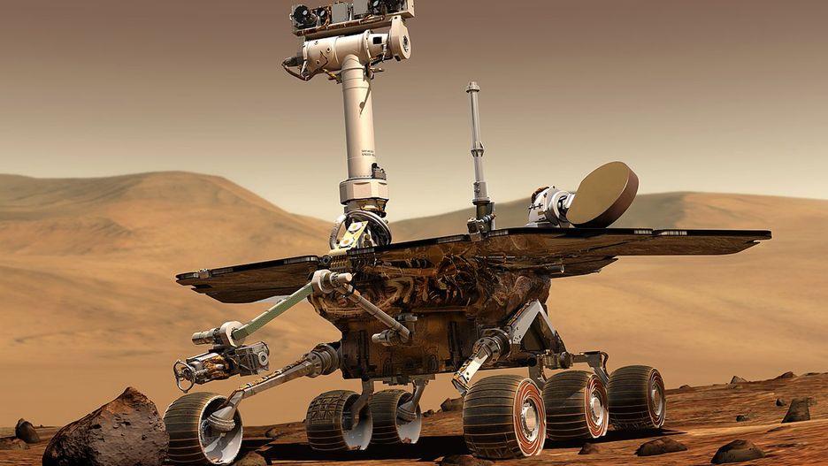 Łazik Opportunity badał Marsa przez wiele lat