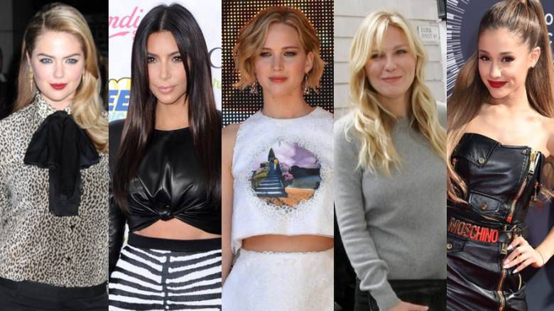 Jennifer Lawrence, Kim Kardashian, Kate Upton, Ariana Grande, Kirsten Dunst
Fotografia: ONS