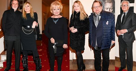 Gwiazdy na premierze spektaklu "Don Juan": Monika Olejnik, Magdalena Zawadzka, Andrzej Seweryn