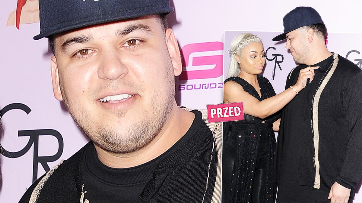 Rob Kardashian przeszedł niesamowitą metamorfozę. Dopiero na nowych zdjęciach widać, jak bardzo schudł