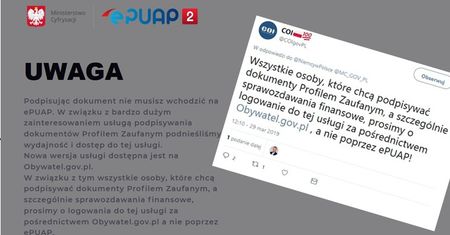 Problemy z ePUAP. Przedsiębiorcy mają trudności ze złożeniem sprawozdań