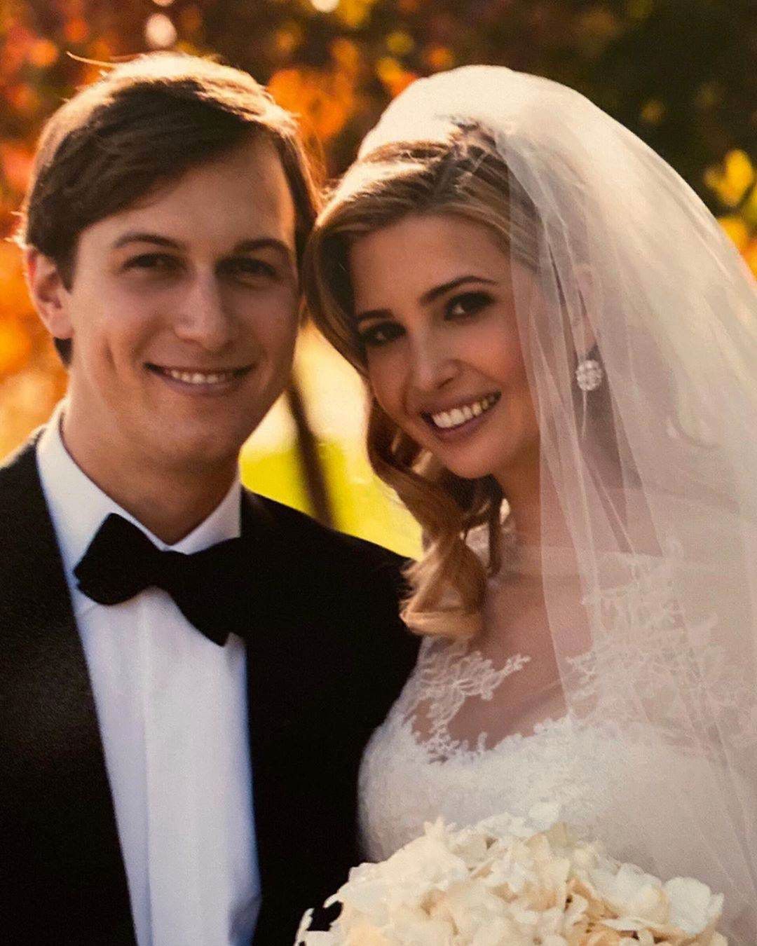 Ivanka Trump - zdjęcie ze ślubu