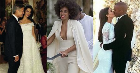Kim Kardashian i Kayne West, Brad Pitt i Angelina Jolie. Najważniejsze śluby 2014 roku