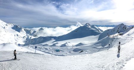 Białe szaleństwo na lodowcu Stubai