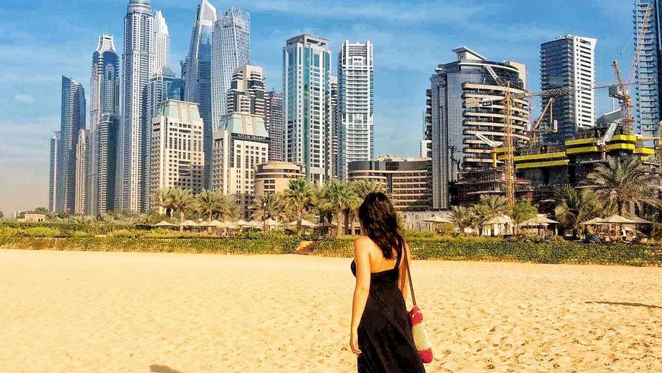 Natalia poleciała na święta do Dubaju