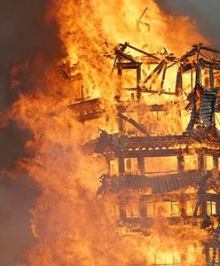 Spłonęła najwyższa drewniana pagoda na świecie. Nie wyklucza się podpalenia