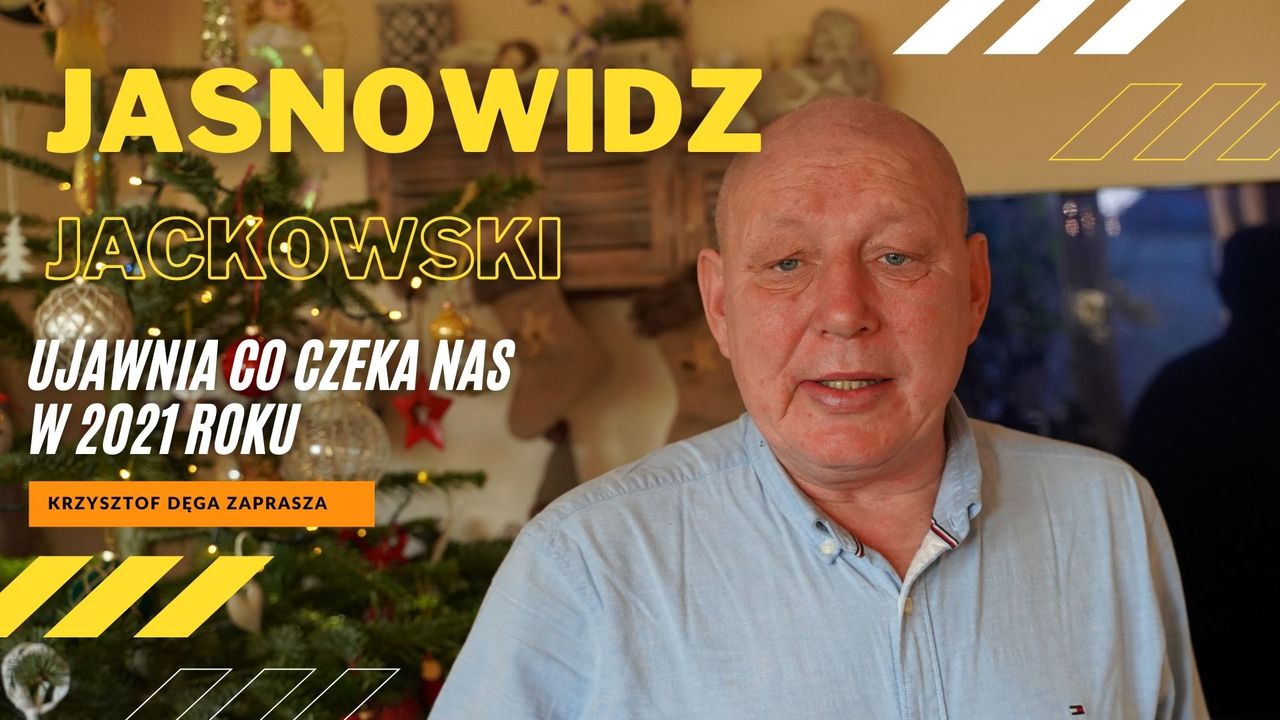 Jasnowidz Jackowski ujawnia co czeka nas w 2021 roku cz. 1