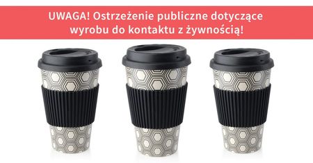 GIS ostrzega przed toksycznym kubkiem. "Nie używać do spożywania napojów"