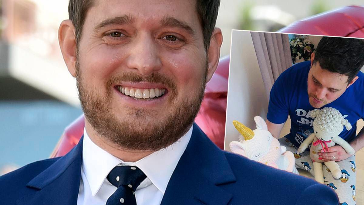 Michael Buble pokazał herbatkę z córeczką. Podpis pod zdjęciem rozbił bank