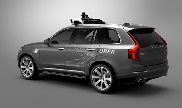 Autonomiczne Volvo Ubera po raz pierwszy na ulicy