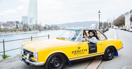 Uber kusił klasycznymi autami na ulicach Bazylei