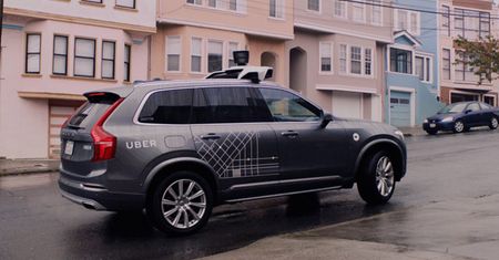 Uber testuje autonomiczne Volvo w San Francisco