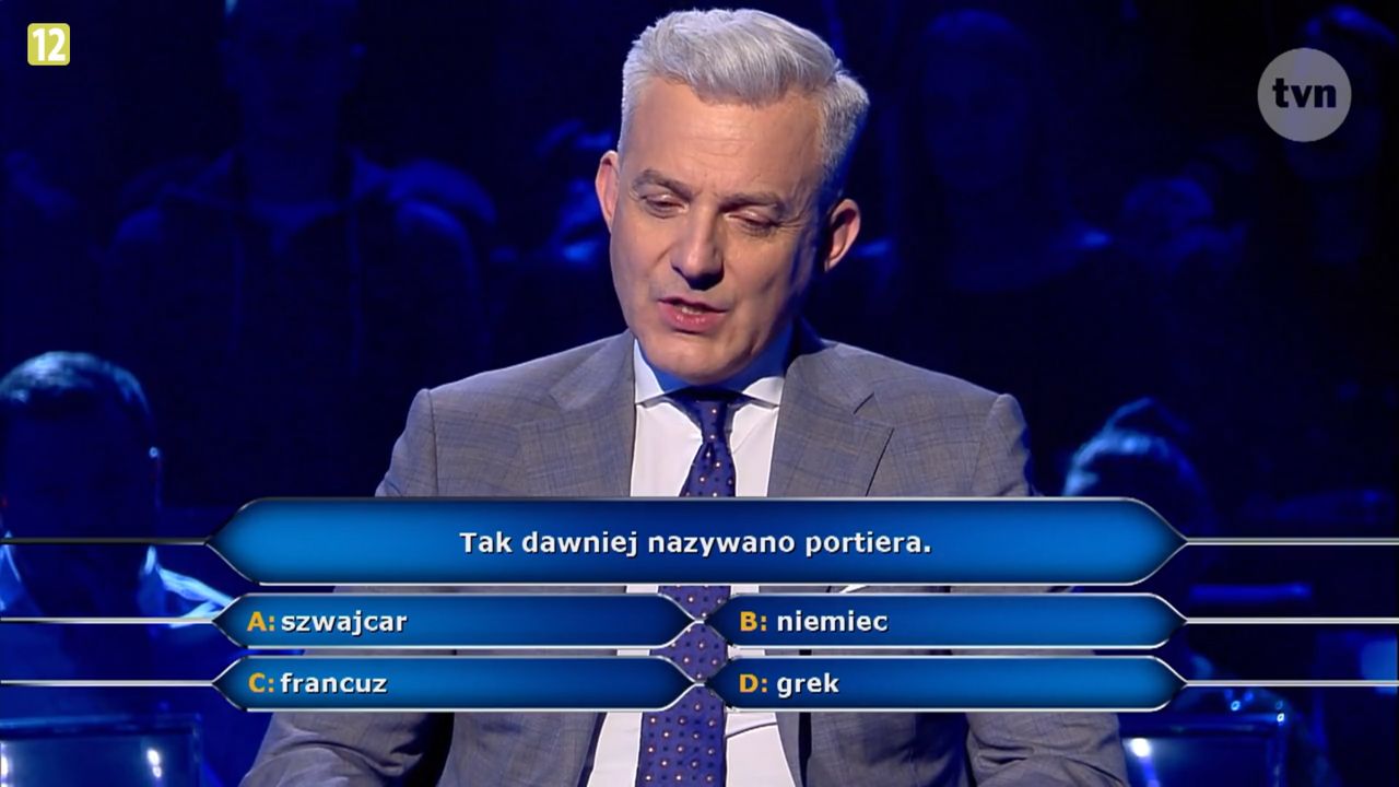 Jak dawniej nazywano portiera? Znamy odpowiedź na pytanie z „Milionerów”