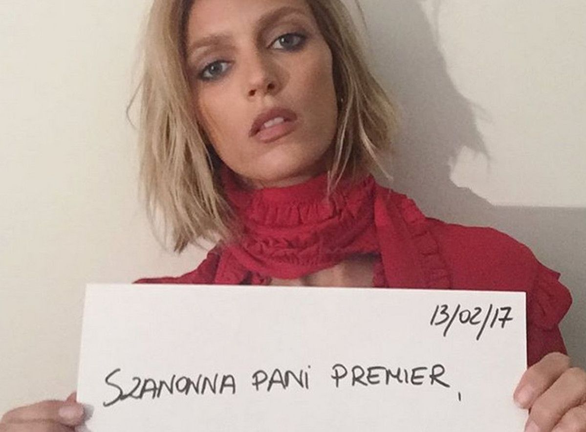 Anja Rubik pisze list do Beaty Szydło