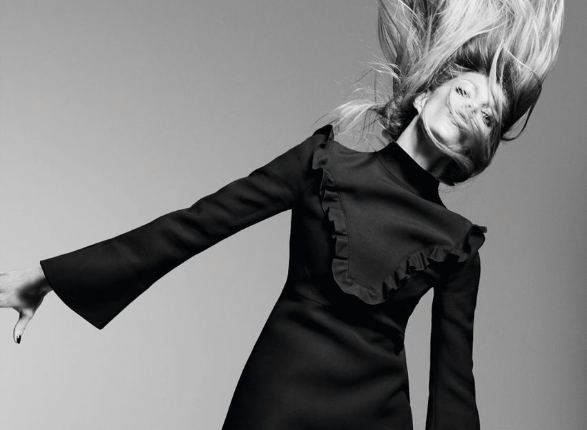 Anja Rubik dla "Harper's Bazaar Germany"