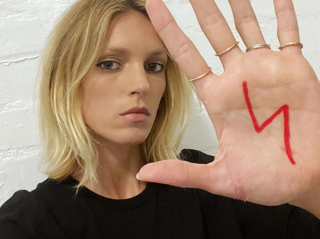 Anja Rubik o strajku: "niestety, po raz kolejny musimy walczyć"