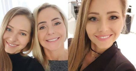Dumna Agata Rubik pozuje do rodzinnego selfie: "Mam piękną mamę, to się nią pochwalę!" (FOTO)
