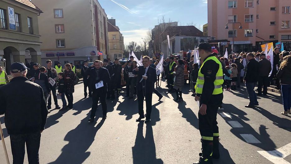 Mieszkańcy Gminy Lubin protestują przeciwko przyłączeniu siedmiu sołectw do miasta
