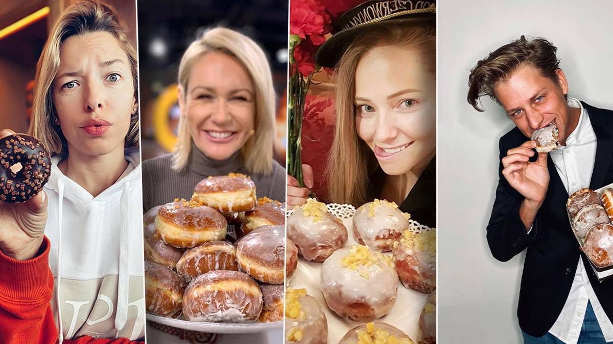Tłusty Czwartek u gwiazd. Instagram zmienił się w luksusową cukiernię! Anny Lewandowskiej nikt nie przebije