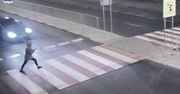 Lublin. Potrącenie kobiety na przejściu dla pieszych. Policja opublikowała nagranie