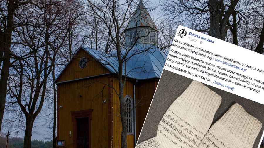 Kościółek w Starym Bublu wymaga remontu. Ksiądz wpadł na nietypowy pomysł