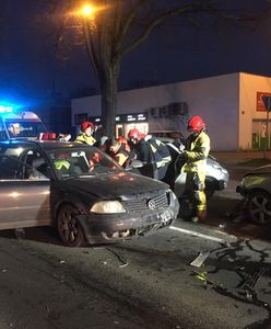 Niebezpieczne zdarzenie w Wielkopolsce. W Luboniu zderzyły się trzy pojazdy