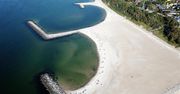 Jarosławiec ma sztuczną plażę. Zdjęcia z lotu ptaka zapierają dech w piersi