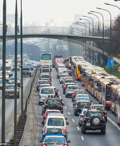 Korki i godziny szczytu na ulicach Warszawy. "We wrześniu przybyło samochodów"