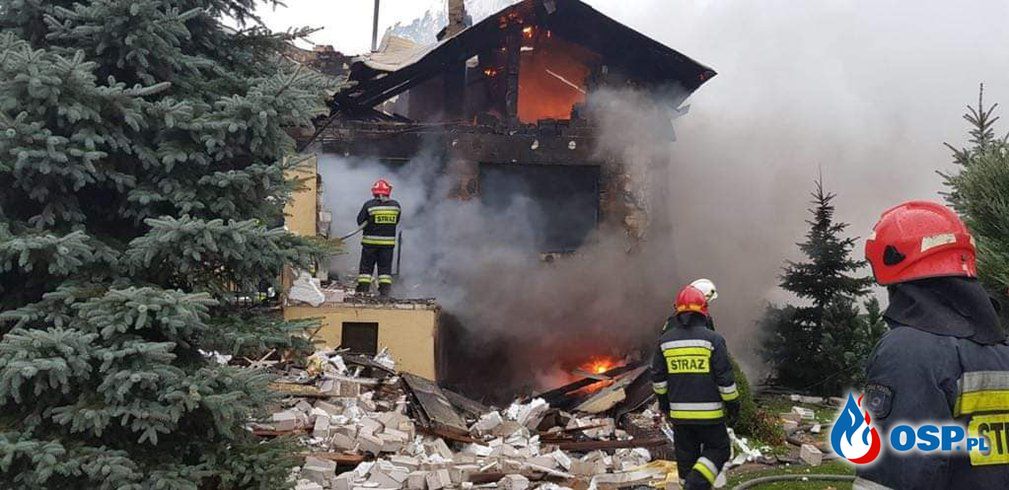 Potężna eksplozja gazu pod Warszawą. Wychodzą na jaw nowe fakty