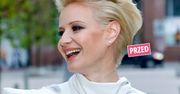 Małgorzata Kożuchowska zapuściła włosy i zrobiła sobie grzywkę! W nowej fryzurze wygląda jak Magda Mołek