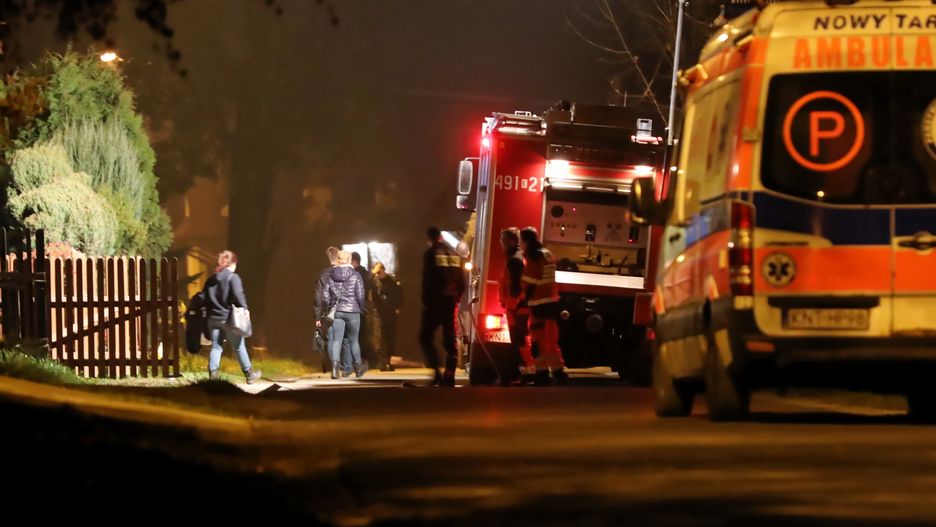 Mieszkańcy budynków sąsiadujących z domem samobójcy zostali ewakuowani