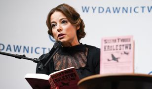 Anna Mucha cała na czarno. Zaskoczyła stylizacją